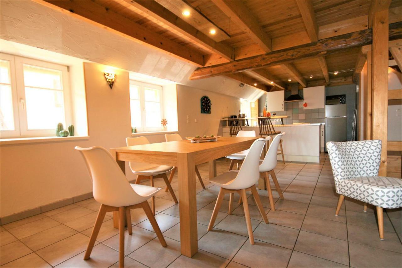 La ferme de Georges Apt 1 à 6 pers Bischholtz Esterno foto